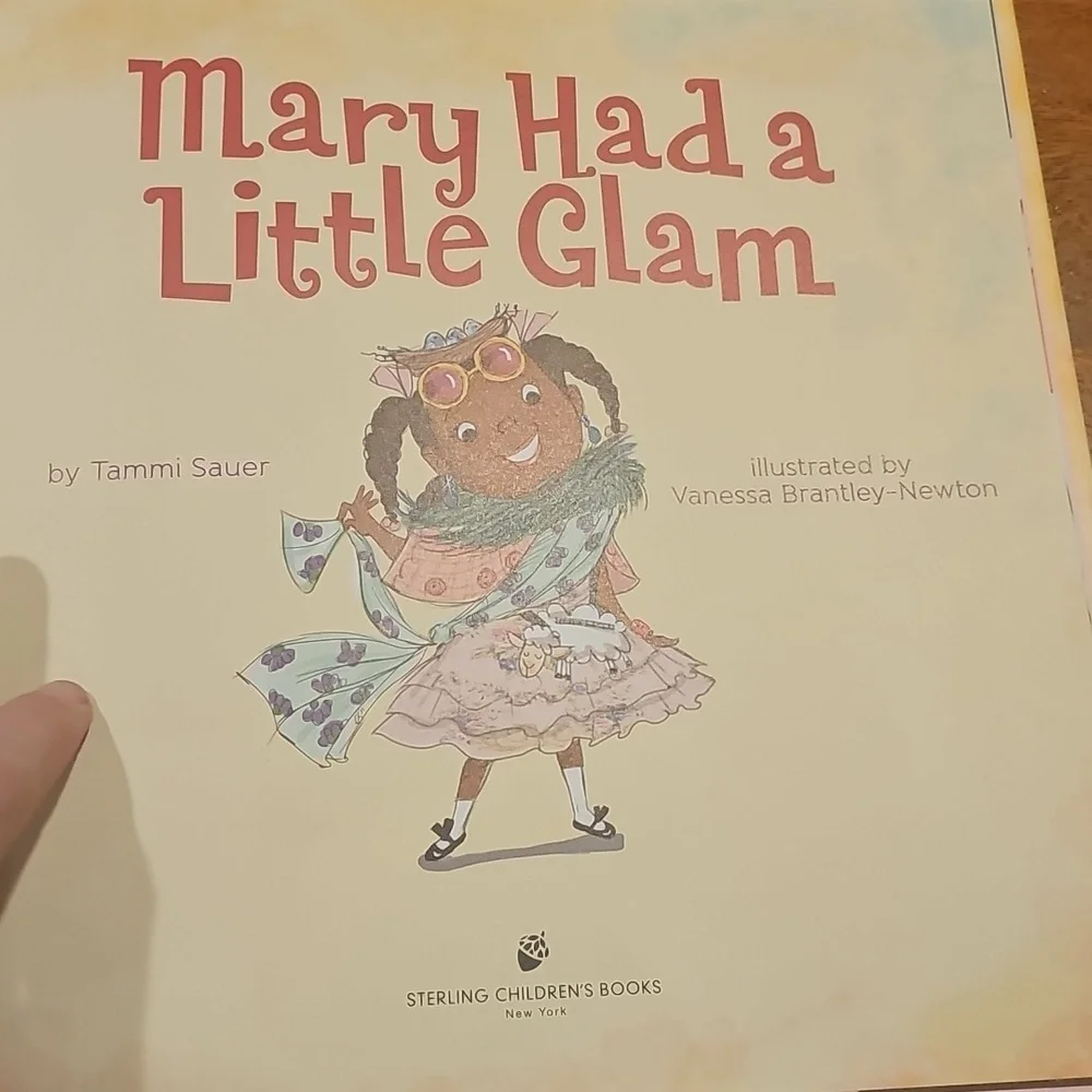 Mary Had a Little Glam Children's Book. Hard Cover!!